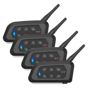 Combo Cuaterna de Intercomunicadores EJEAS V4C
