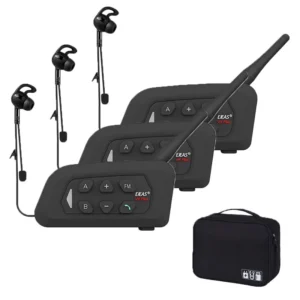 Combo 3 Intercomunicadores EJEAS V4C para Árbitro